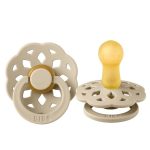 BIBS: BOHEME smoczek uspokajający kauczuk Hevea VANILLA S