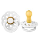 BIBS: BOHEME smoczek uspokajający kauczuk Hevea WHITE M