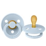 BIBS: smoczek symetryczny kauczuk Hevea BABY BLUE S