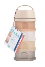 BEABA: Pojemniki na mleko w proszku 4 komory przeźroczyste clay - obrazek 4