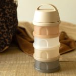 BEABA: Pojemniki na mleko w proszku 4 komory przeźroczyste clay - obrazek 2