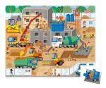 Janod: Puzzle w walizce Plac budowy 36 el. 4+ - obrazek 2