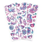 Nebulous Stars: błyszczące tatuaże dla dzieci Nebulia 50szt. - obrazek 2