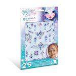 Nebulous Stars: kryształowe tatuaże samoprzylepne Iceana 25 szt.