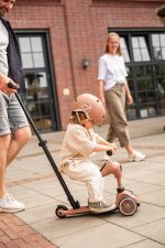 SCOOTANDRIDE: Kask XXS-S dla dzieci 1-5 lat Mocha - obrazek 2