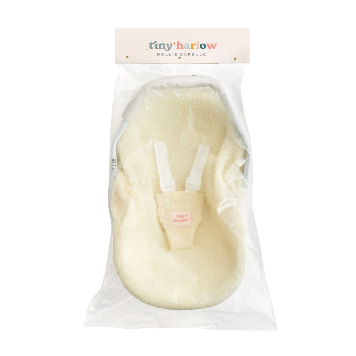 Tiny Harlow: fotelik samochodowy dla lalki Sheep - obrazek 2