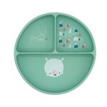 SASSI: Talerz silikonowy z przyssawką Miś