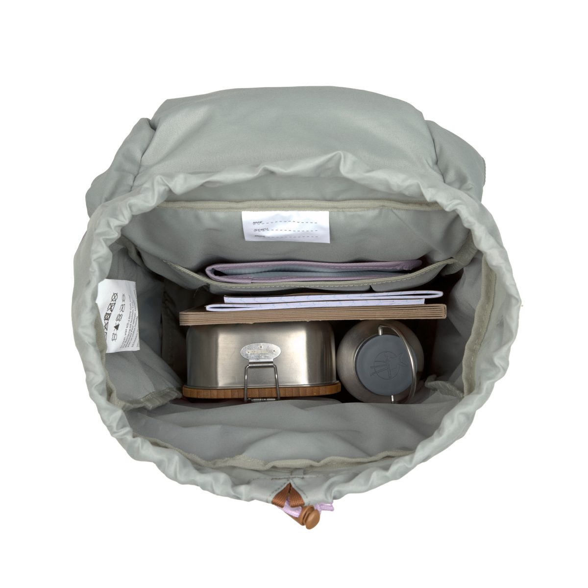 Lassig: DUŻY Plecak OUTDOOR Little Gang, Lilac - obrazek 6