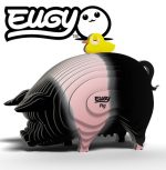 Eugy: Świnka - Eko Układanka 3D do sklejenia - obrazek 2
