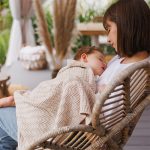 BabyOno: Kocyk dzianinowy bawełniany beżowy 75 x 100 cm - obrazek 3