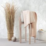 BabyOno: Kocyk z wełny merino jasny beż 75 x 100 cm - obrazek 4