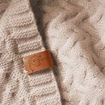 BabyOno: Kocyk z wełny merino jasny beż 75 x 100 cm - obrazek 2