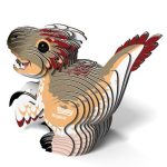 Eugy: Dinozaur Raptor - Eko Układanka 3D do sklejenia - obrazek 3