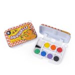 Moulin Roty: Zestaw mini farb akwarelowych 8 kolorów Miś LES PETITES Merveilles