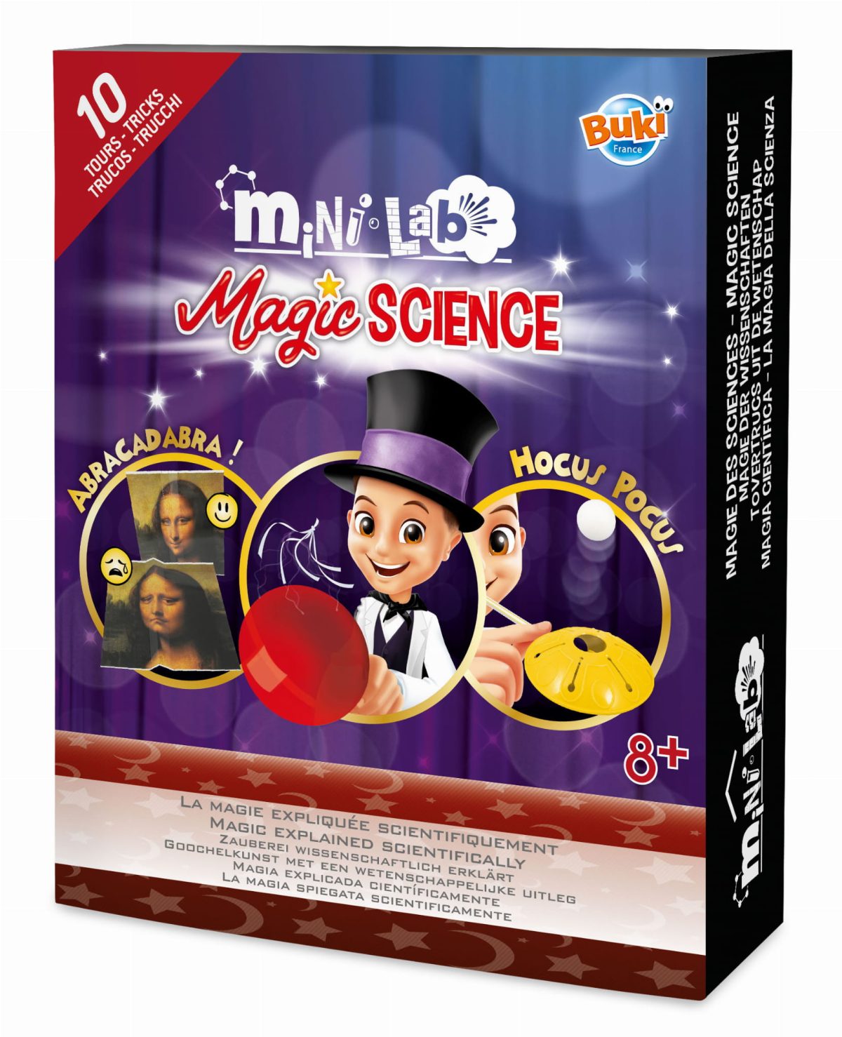Buki: Zestaw Mini lab MAGICZNA NAUKA 8+ - obrazek 1
