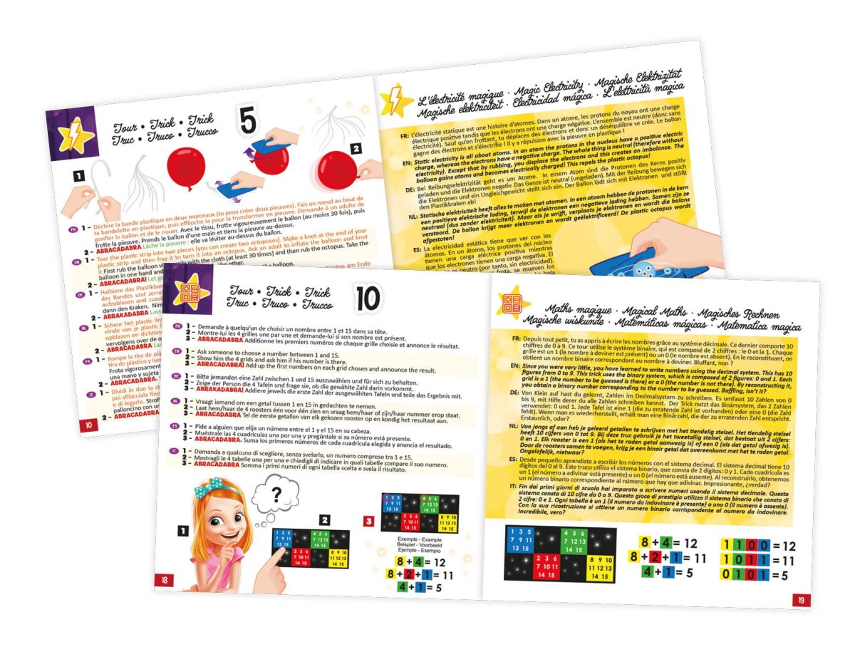 Buki: Zestaw Mini lab MAGICZNA NAUKA 8+ - obrazek 5