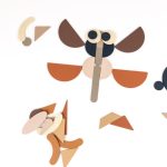 Egmont Toys®: Drewniane klocki - figury do układania