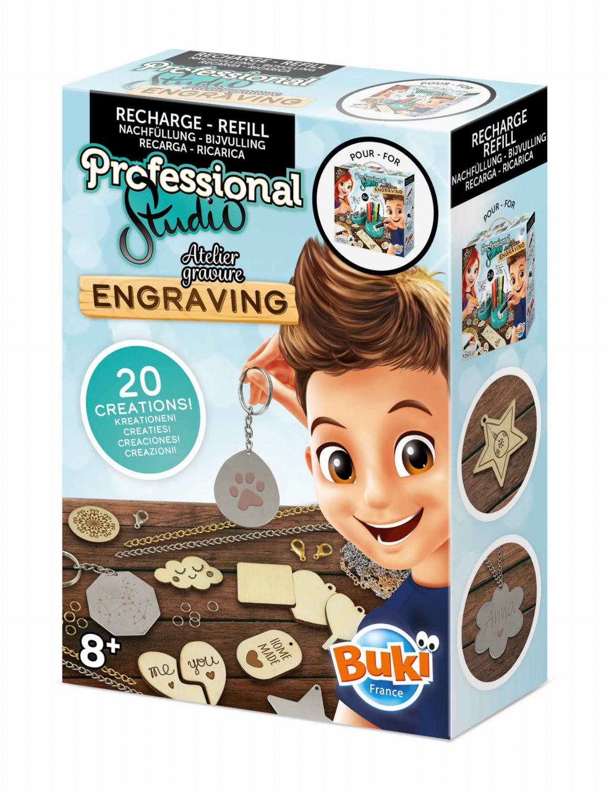 Buki: Zestaw uzupełniający do grawerowania - obrazek 4