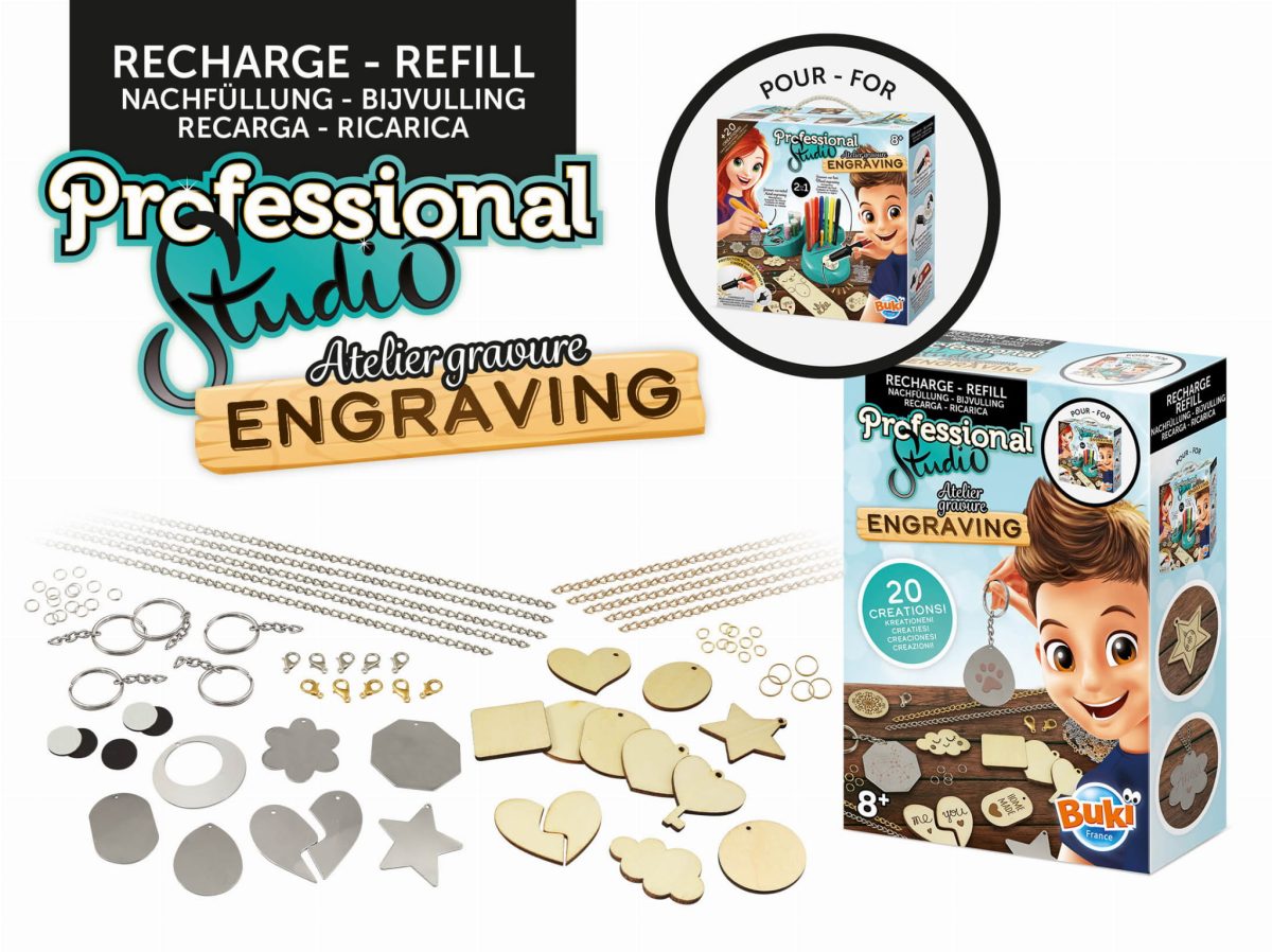 Buki: Zestaw uzupełniający do grawerowania - obrazek 2