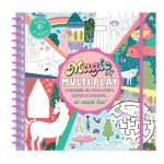 Floss&Rock: Bajkowy Świat Magiczna Kolorowanka Wodna z Zadaniami