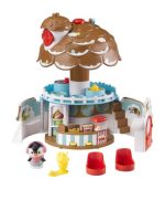 Klorofil: Domek Lodziarnia Szyszka + figurka pingwin LIV - obrazek 4