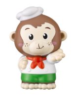 Klorofil: Domek Mini Pizzeria + figurka małpka - obrazek 4