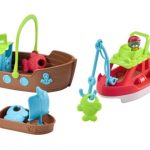 Klorofil: Kuter Rybacki - 3w1 zabawki kąpielowe