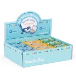 Moulin Roty: Zestaw mini farb akwarelowych 8 kolorów PTAK LES PETITES Merveilles - obrazek 3