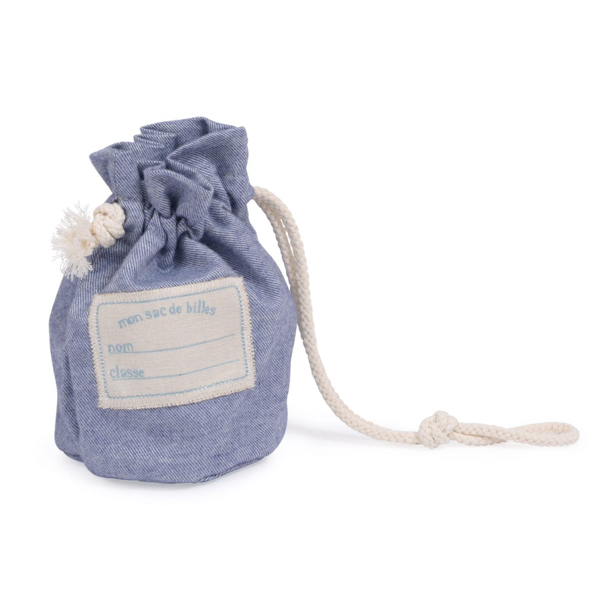 Moulin Roty: Sakiewka ze szklanymi kulkami do gry - obrazek 1