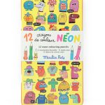 Moulin Roty: Kredki NEONOWE 12 kolorów / LES SCHMOUKS