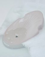 Shnuggle Leżaczek do Kąpieli Noworodka Taupe - obrazek 3