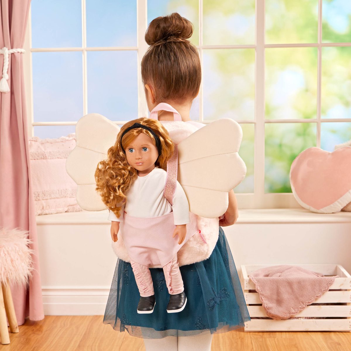 Our Generation: Zaczarowany plecak dla dziewczynki i jej lalki – Be Magical Doll Carrier - obrazek 2