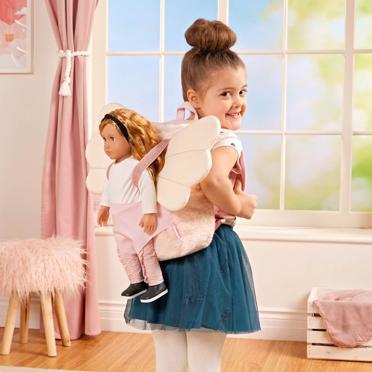 Our Generation: Zaczarowany plecak dla dziewczynki i jej lalki – Be Magical Doll Carrier - obrazek 8