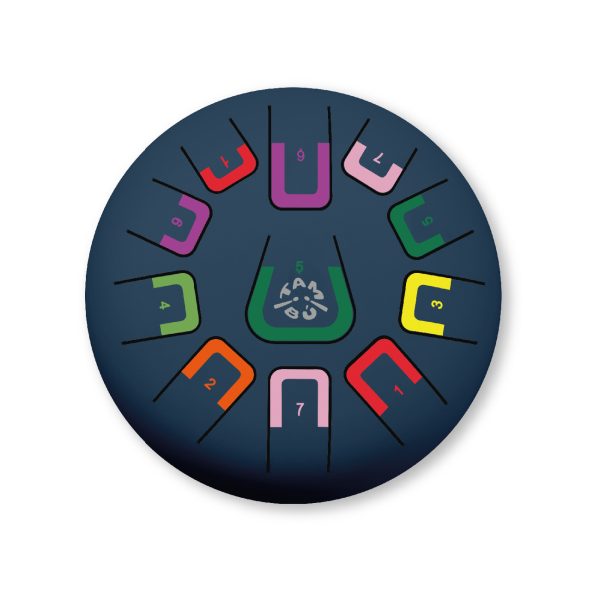 Juegaconmigo: Tambu bębenek językowy Dark Blue Mat