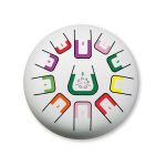 Juegaconmigo: Tambu bębenek językowy White Mat