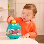 B.TOYS: Party Pop Hippo – hipopotam z wirującymi kuleczkami / BATTAT - obrazek 2