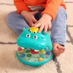 B.TOYS: Party Pop Hippo – hipopotam z wirującymi kuleczkami / BATTAT - obrazek 5