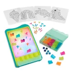 B.TOYS: podświetlany tor kulkowy i tablica artystyczna 2w1 Light-Up Marble Drop