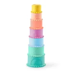 B.TOYS: miękkie kubeczki i klocki sensoryczne 2w1 Stackin’ Squishies - obrazek 8