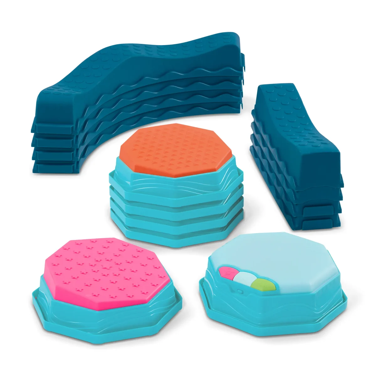 B.Toys: FALISTA ŚCIEŻKA SENSORYCZNA do balansowania z efektami muzycznymi - obrazek 14