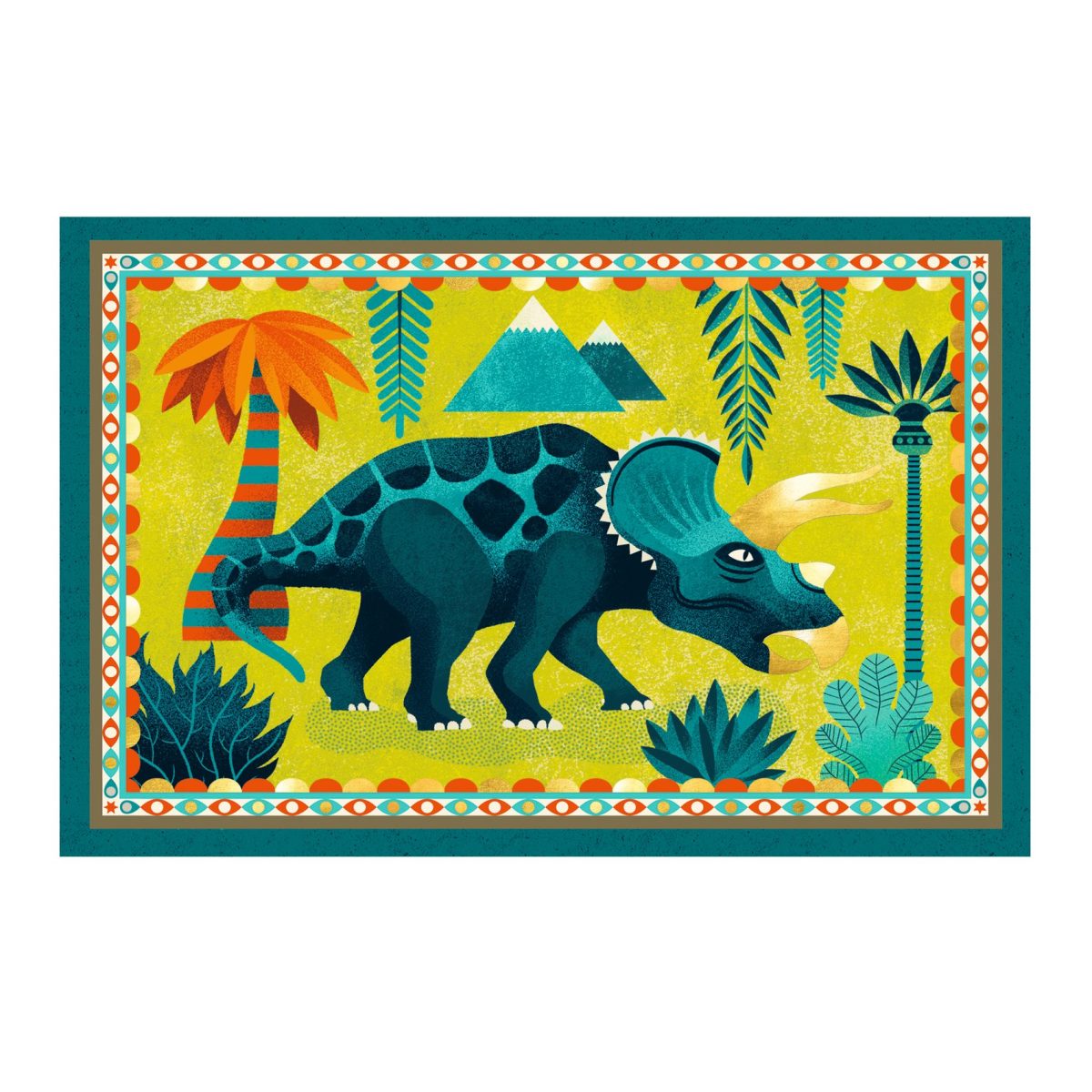 Djeco: Zestaw do tworzenia zaproszeń DINOZAURY - obrazek 2