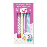 Djeco: lovely paper - Magiczne zmywalne markery 6 szt.