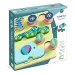 Djeco: Układanka drewniana 2w1 PUZZ & ROLL BARIOLO 18m+