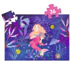 Djeco: Puzzle tekturowe SYRENA ELLA 36 el. - obrazek 2
