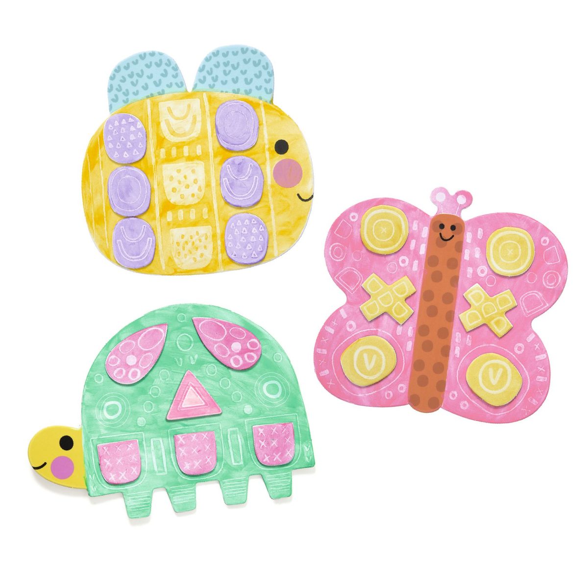 DJ08984-C-RVB Djeco: Zestaw artystyczny "ZWIERZĄTKA 3D" 18M+ - obrazek 6