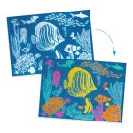 Djeco: Zestaw artystyczny cyjanotypia OCEAN 7+ - obrazek 6