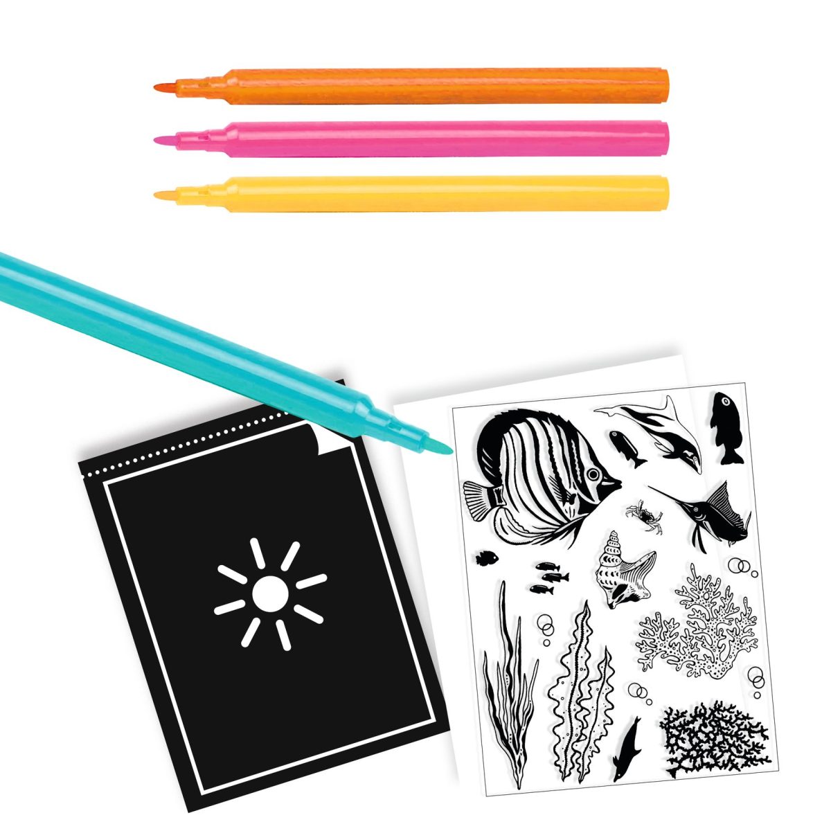 DJ09353-C2-RVB-1 Djeco: Zestaw artystyczny cyjanotypia OCEAN 7+ - obrazek 5