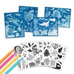 Djeco: Zestaw artystyczny cyjanotypia OCEAN 7+ - obrazek 2