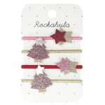 Rockahula Kids: GUMKI do włosów JOLLY GLITTER XMAS TREE
