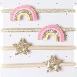 Rockahula Kids: 4 gumki do włosów DISCO RAINBOW PONIES - obrazek 2